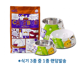 캐츠밥100 고양이 사료/식기